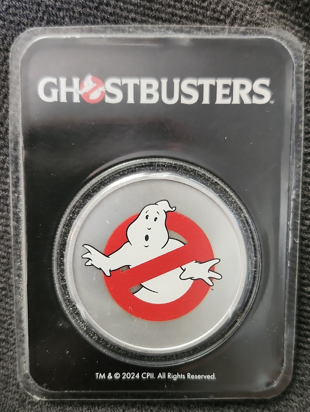 1oz. Pure Silver 2024 40th. Anniversary Ghostbusters Coin Limited Edition